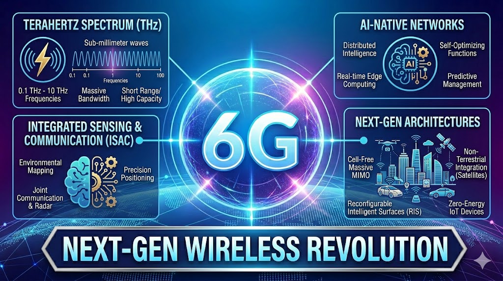 Image related to "6 G Connectivity: Next-Gen Wireless Revolution"    